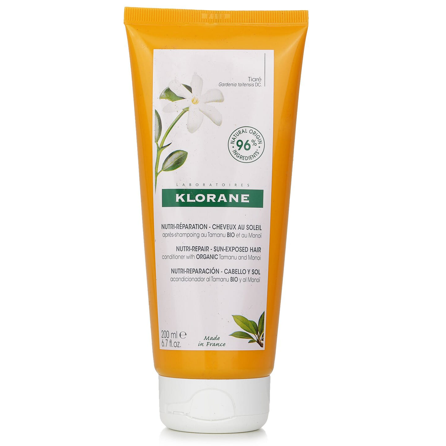 Klorane Conditioner with Organic Tamanu and Monoi (Nutri Repair Sun Exposed Hair) 200ml/6.7oz 200 ml