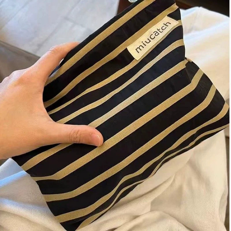 黑金条纹收纳袋*1 60 克