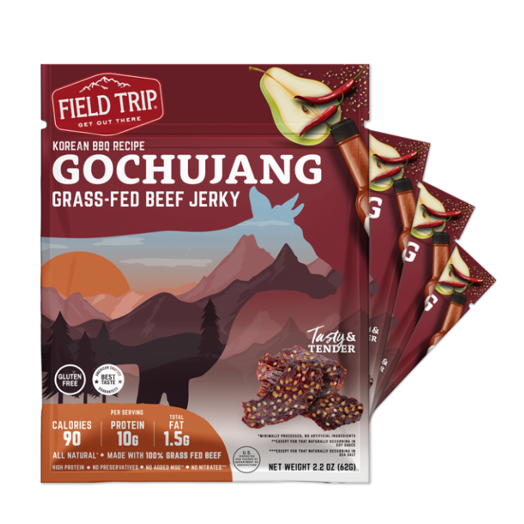 Gochujang Korean BBQ Beef Jerky 2.2oz (4ct) 1 份