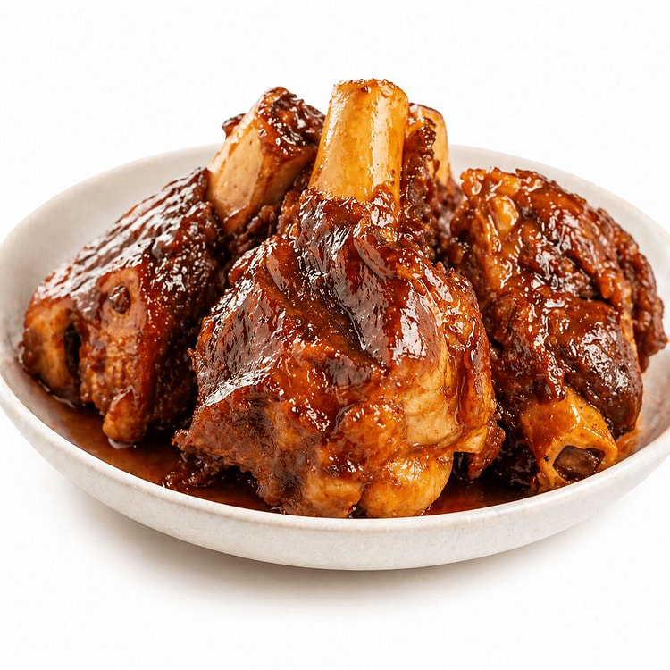 Braised Pork Bones in Savory Sauce 1pc 1 each