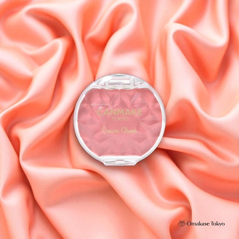 Canmake Cream Cheek Blush Pearl Type P01 Peach 4 グラム