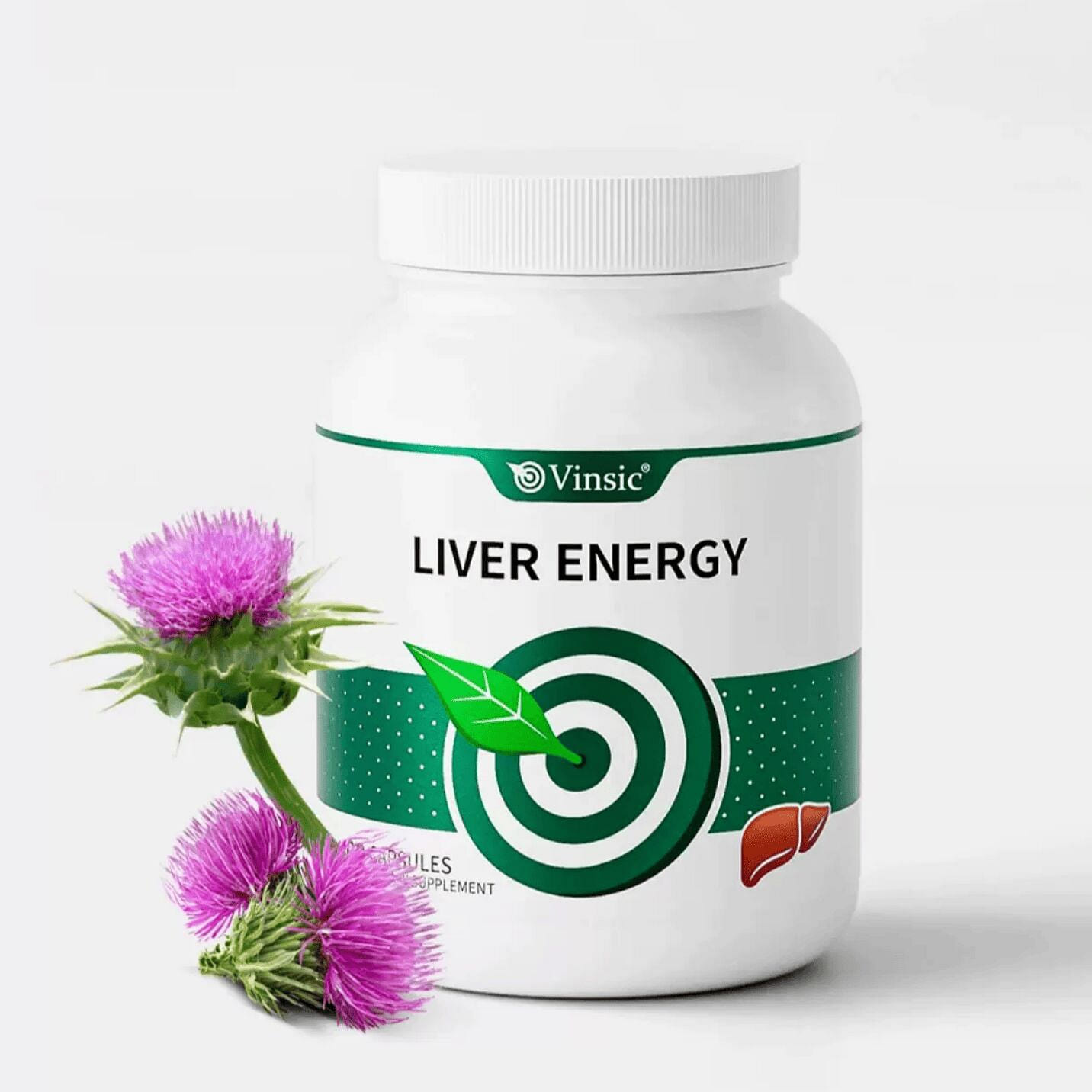 Vinsic Liver Energy 60 Capsules 1 bottle