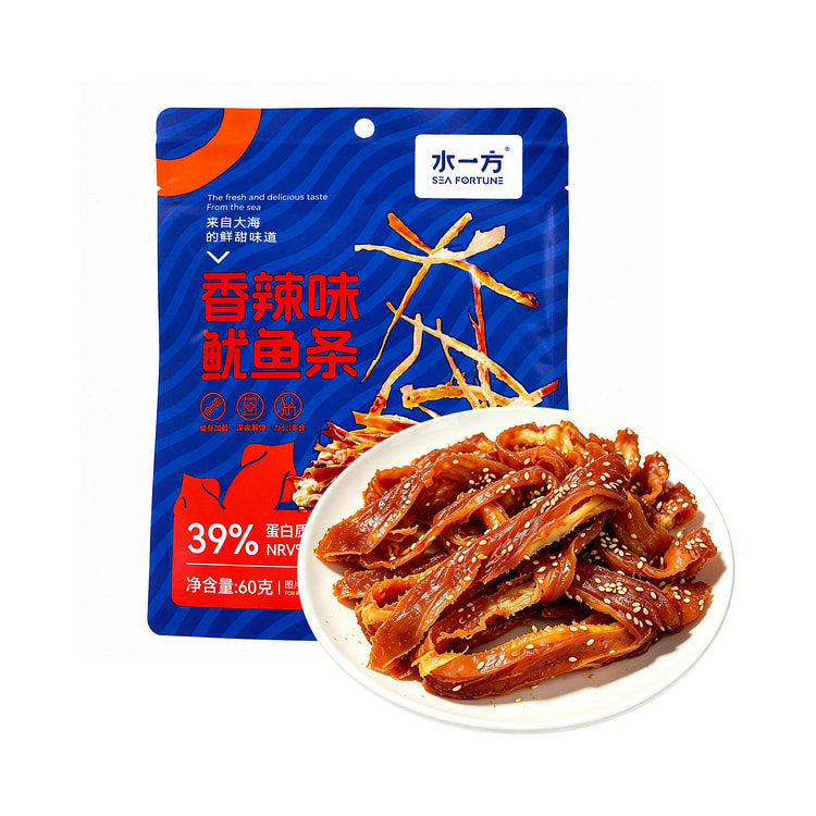 Sea Fortune Spicy Squid Strips 60 g