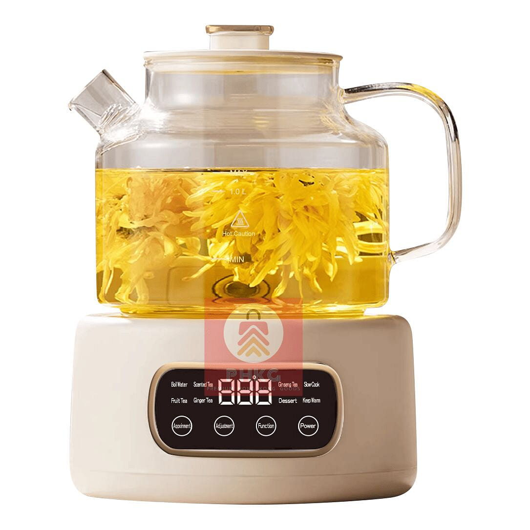 Multi-function Full Glass Health Kettle 1.2L US 1 each