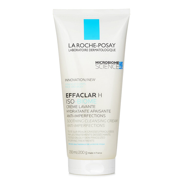 La Roche Posay Effaclar H Iso Biome 柔滑潔淨霜  200ml