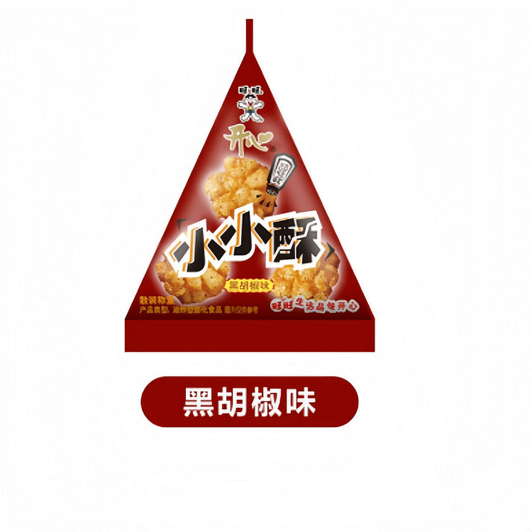 Wangwang Xiaoxiao Crispy Black Pepper 11g*1 bag 11 g (min 9)