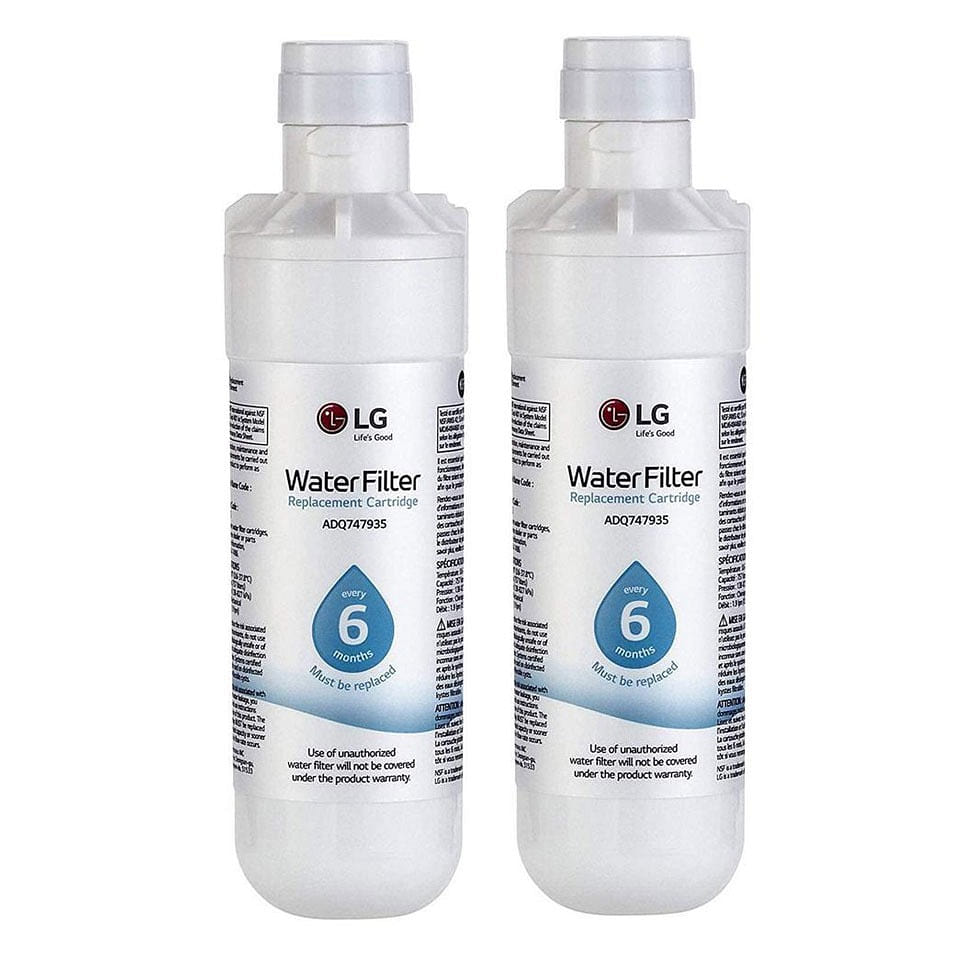 2-Pk LG LT1000P-6 Month/200Gallon Capacity Replacement Refrigerator Water Filter 0.74 lb