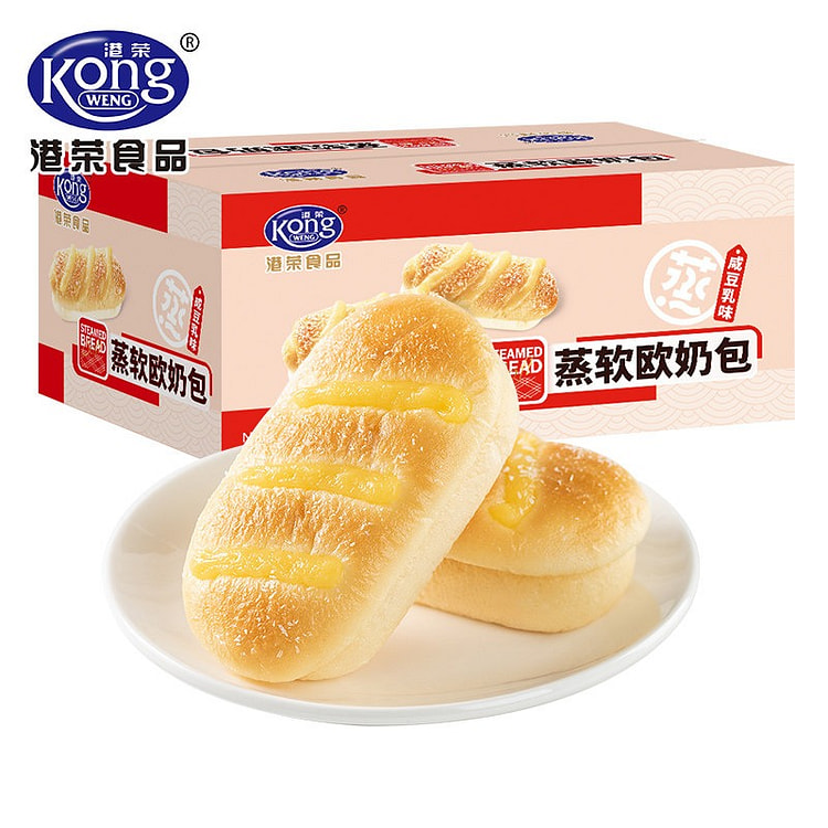 Hong Rong Salty Soy Milk Flavored Bread Breakfast 450 g