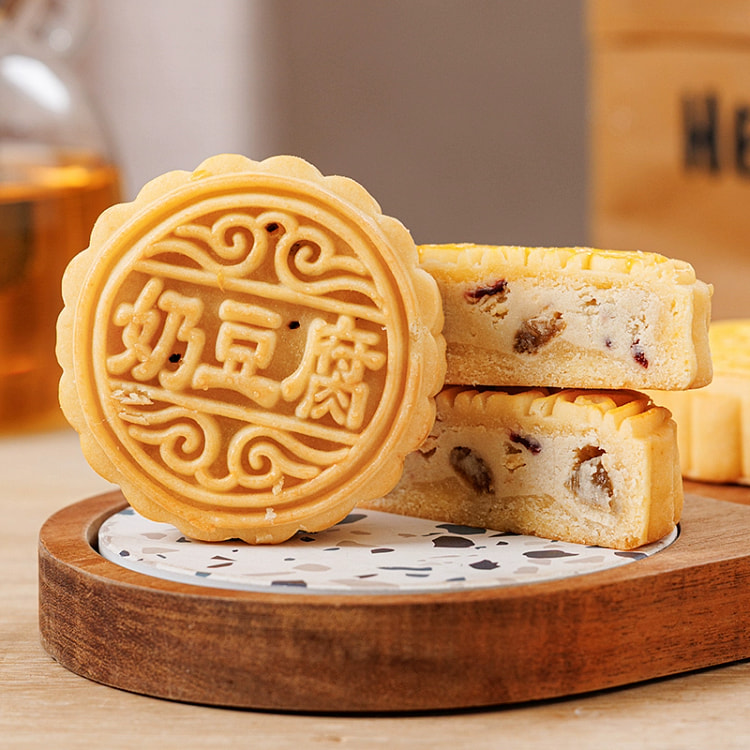 Milk tofu mooncakes 90g*4 pieces
