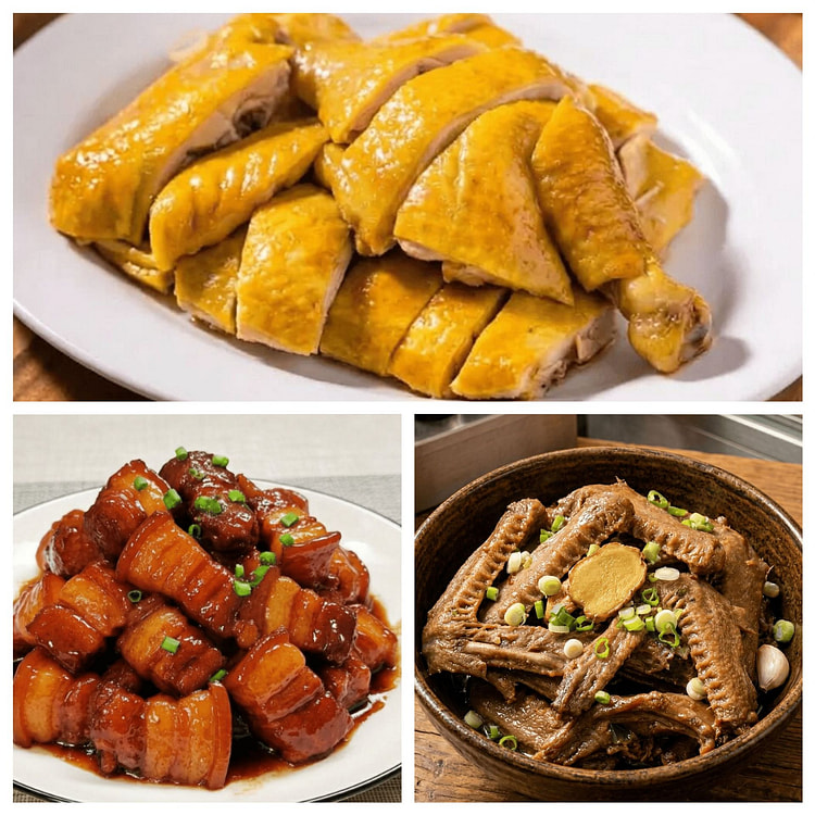 龙凤呈祥葱油鸡套餐 1 份