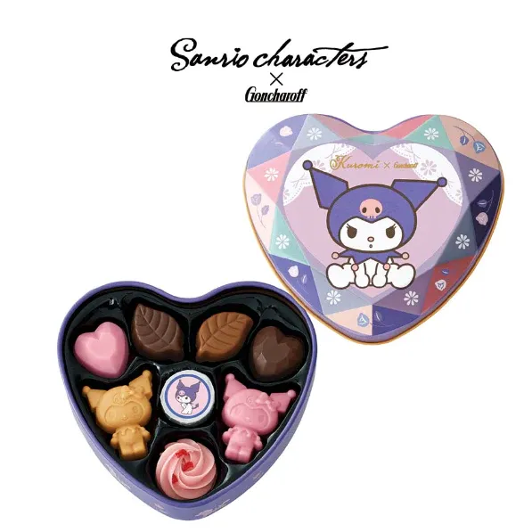 cocoriang ココリアン Groomy バレンタイン限定 Get Sanrio Collaborative Limited Edition Chocolate Kuromi Heart