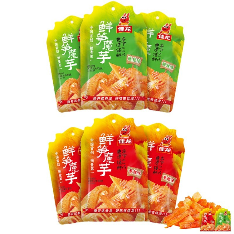 Fresh bamboo shoots and Konjac 92g *6 bags of vege