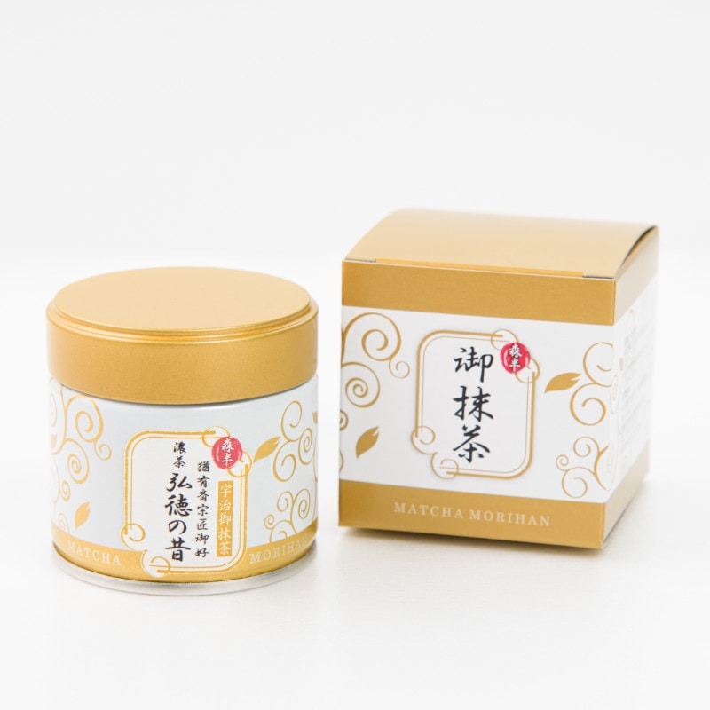 森半 宇治抹茶 濃茶 弘徳の昔 30g缶入り - Weee!