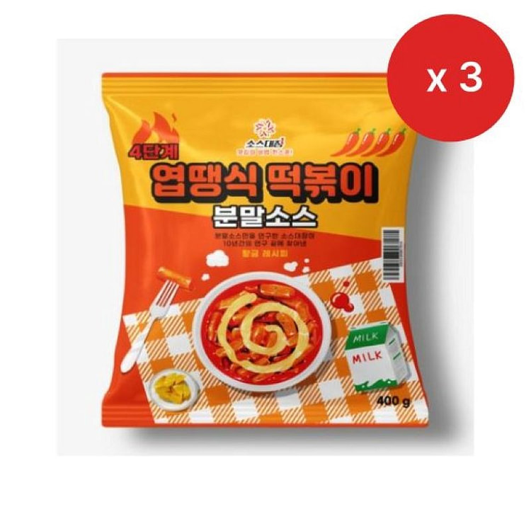 Sauce Master Yeop Tteokbokki Powder Sauce Level 4 400 g