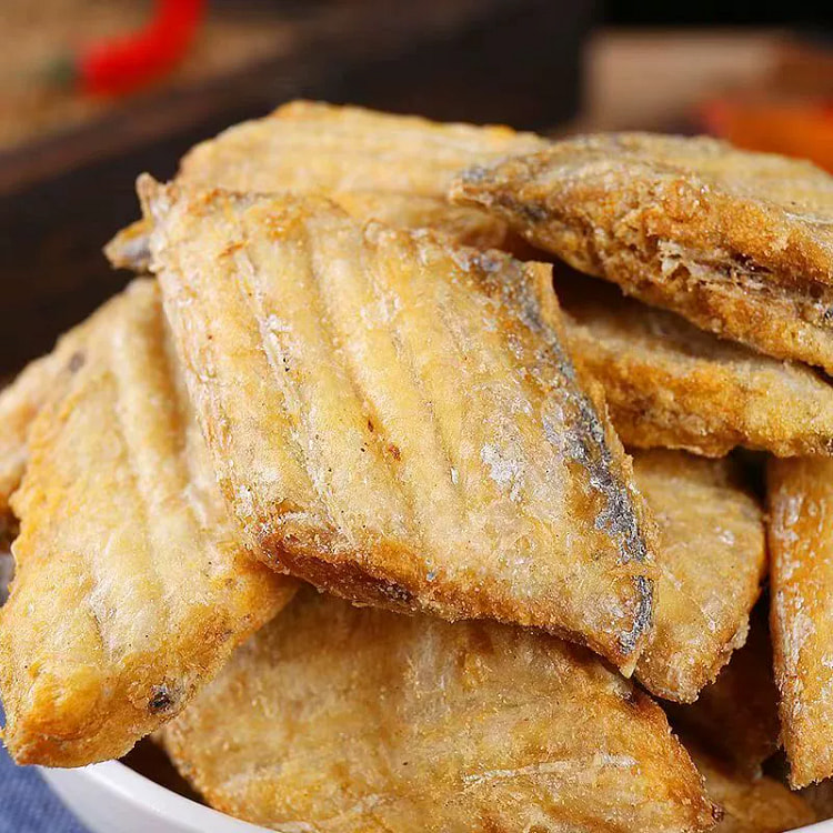 即食带鱼酥香酥带鱼解馋海味小鱼干鱼肉带鱼中段零食烧烤味80g*1袋