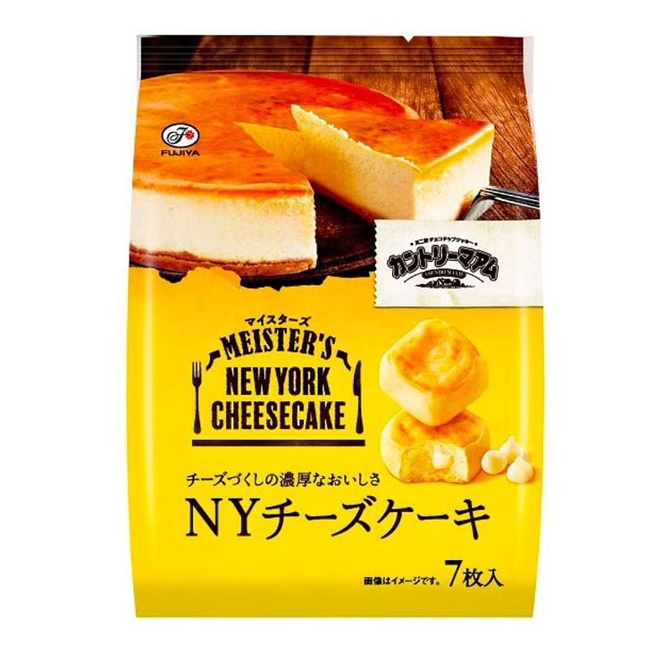 Country Maam NY Cheese Cake Biscuits FUJIYA 78g