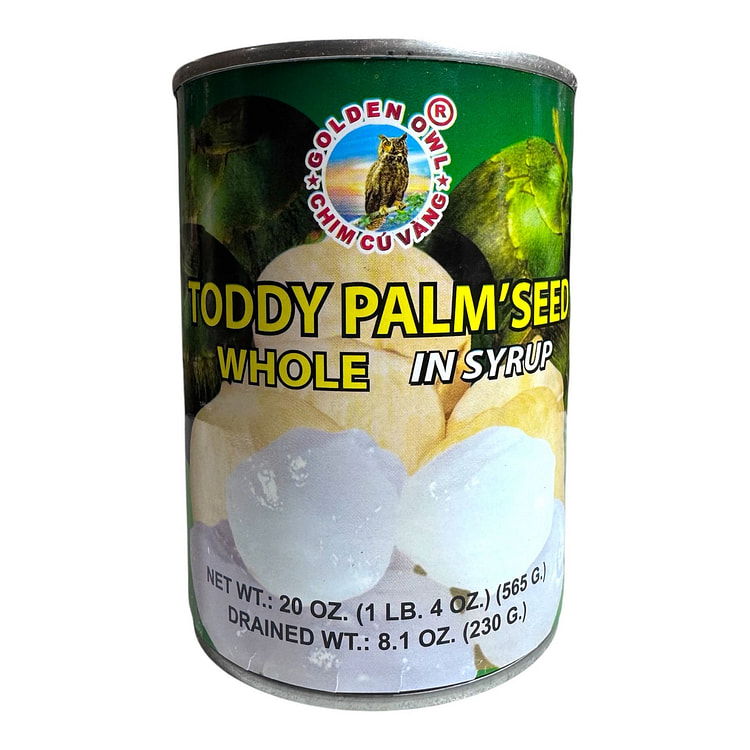[GO] Toddy Palm Seed Whole In Syrup 20 oz