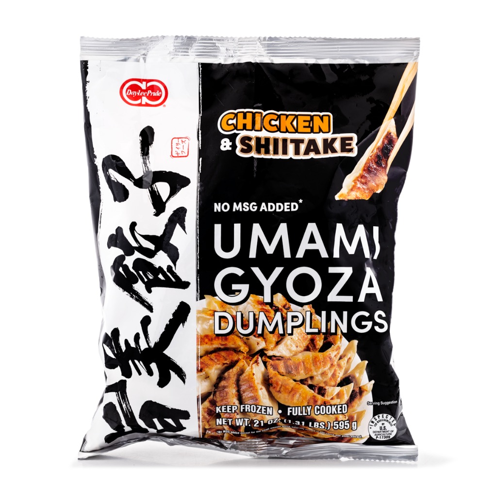 Daylee Pride Umami Gyoza Dumpling Chicken & Shiitake Flavor, Frozen Weee!