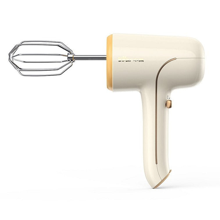Bear Cream Whipping Cordless USB Rechargeable White 1 each