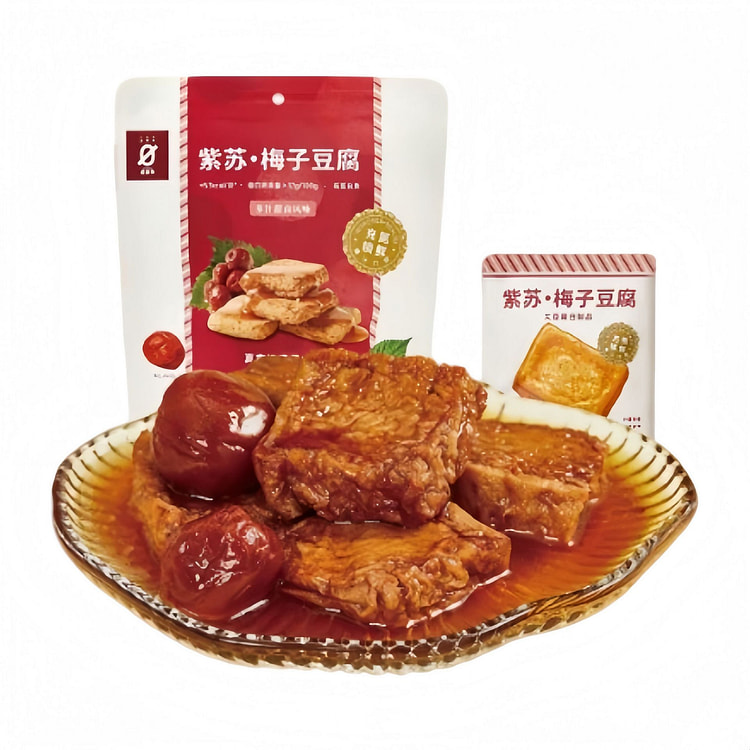 星期零 紫苏梅子豆腐豆腐卤汁豆腐干 120g*1袋 120 克