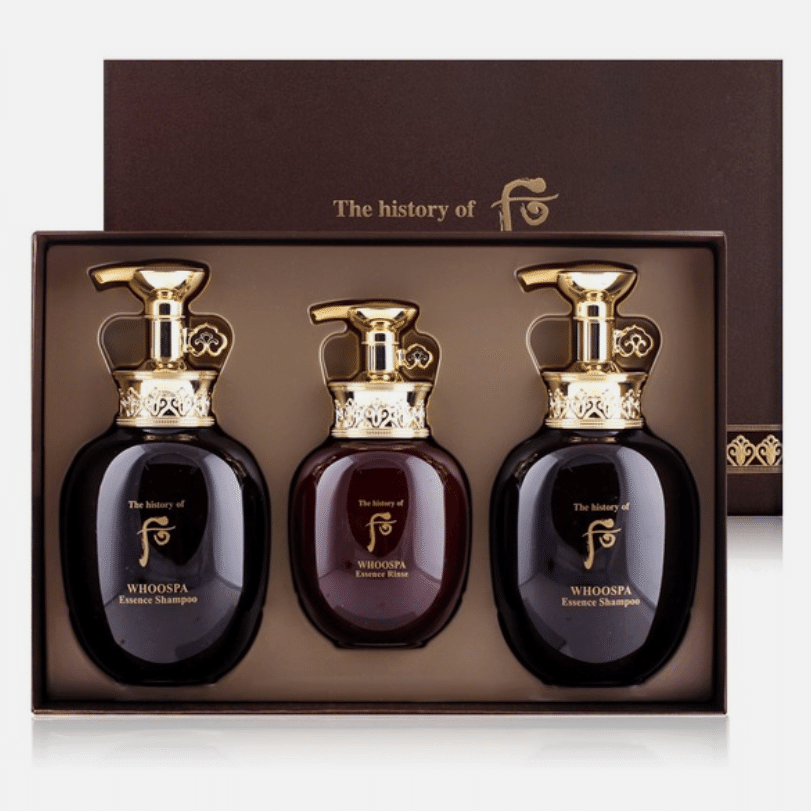 The History Of Whoo Whoospa Korea Hairs 3 Pcs Set Shampoo And Conditioner 3 each