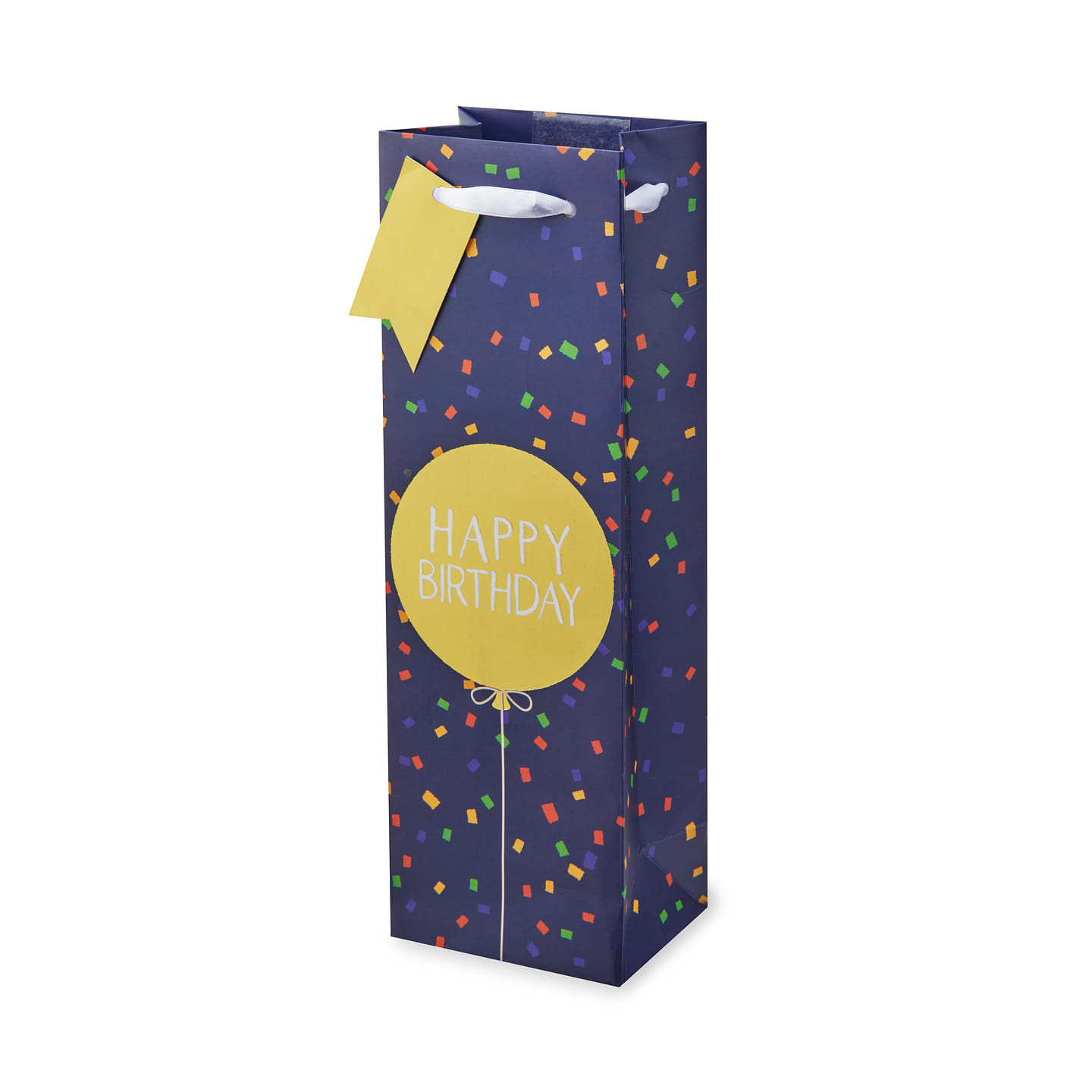 Birthday Confetti Single Bottle Wine Bag by Cakewalk™ 1 each