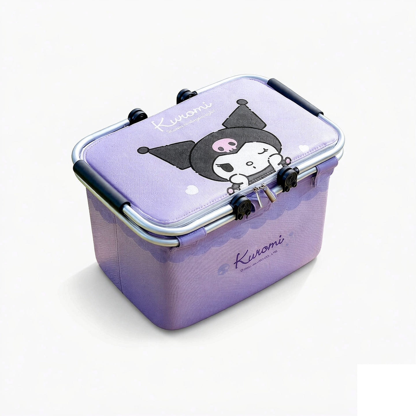 Insulated Foldable Picnic Basket – Kuromi 1 count