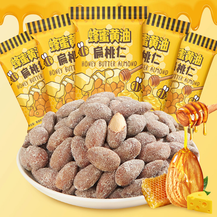 杭之淘蜂蜜黄油扁桃仁150g*1 150 克