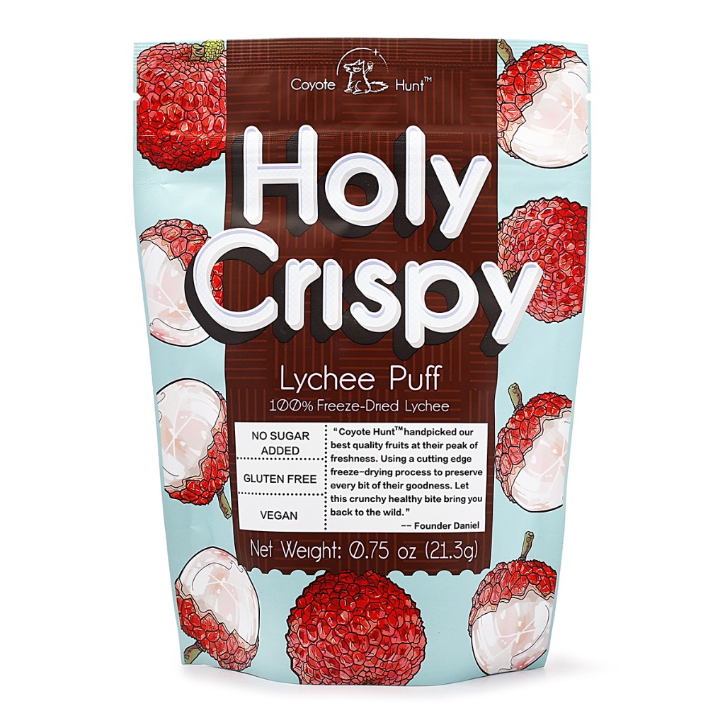 Get Coyote Hunt's Holy Crispy Natural FreezeDried Lychees Delivered Weee! Asian Market
