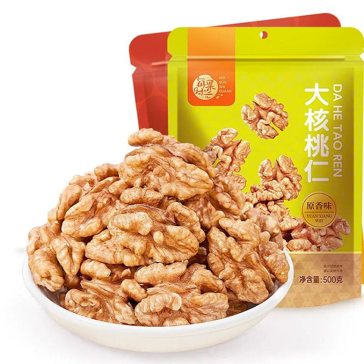 每果时光大核桃仁即食熟原味孕妇坚果250g*1袋 250 克