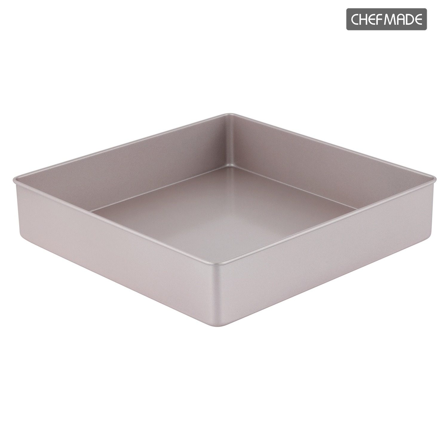 CHEFMADE 11-Inch Square Cake Pan, Non-Stick Deep Dish Bakeware for Oven Baking 1 each