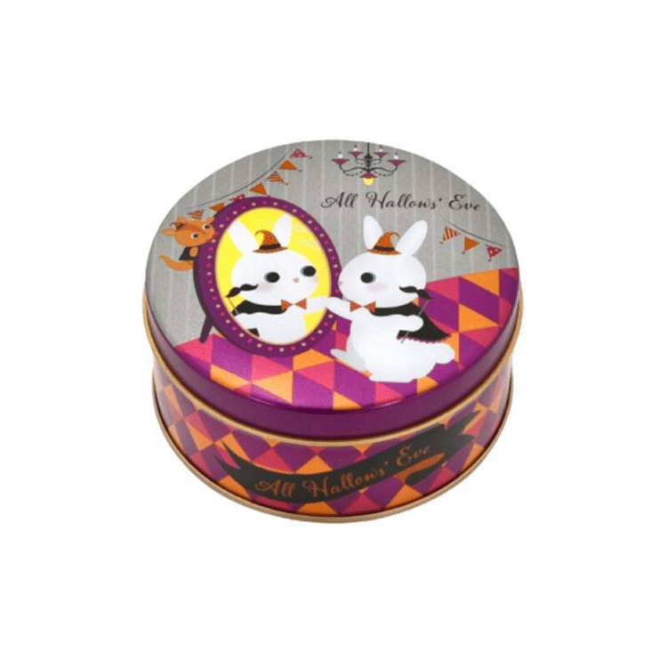 神户风月堂万圣节三种口味薄饼 兔子小罐6片装 1 罐