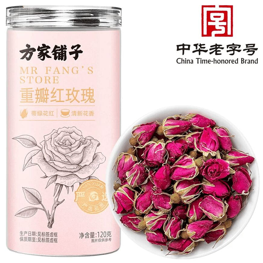 Fangjia Shop Double-Petaled Red Roses 120g 120 g