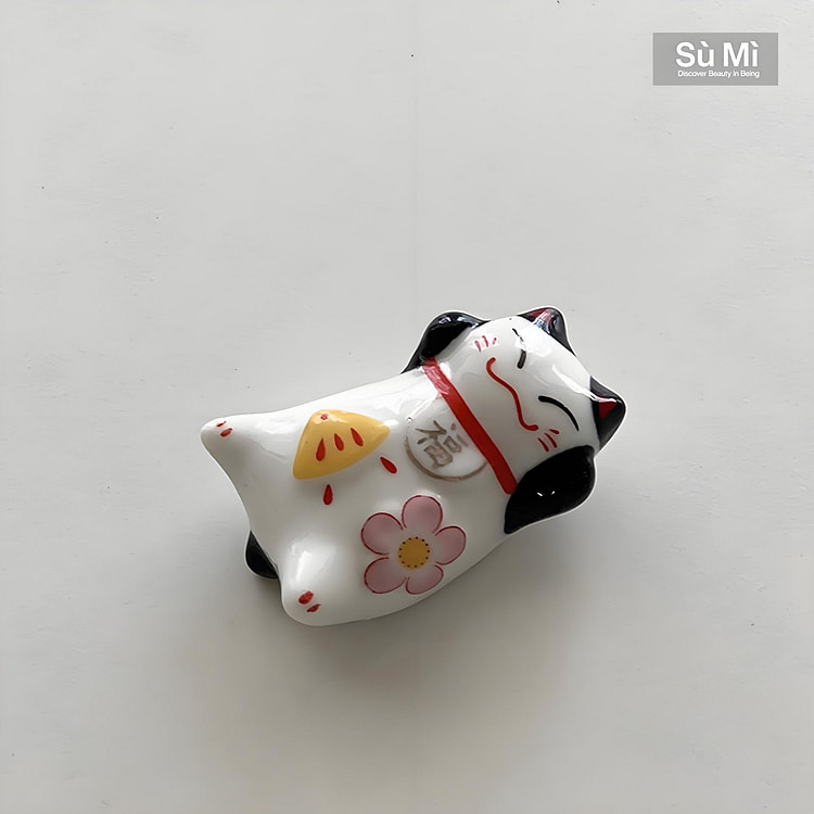 安木良品 陶瓷筷子勺叉托架-006