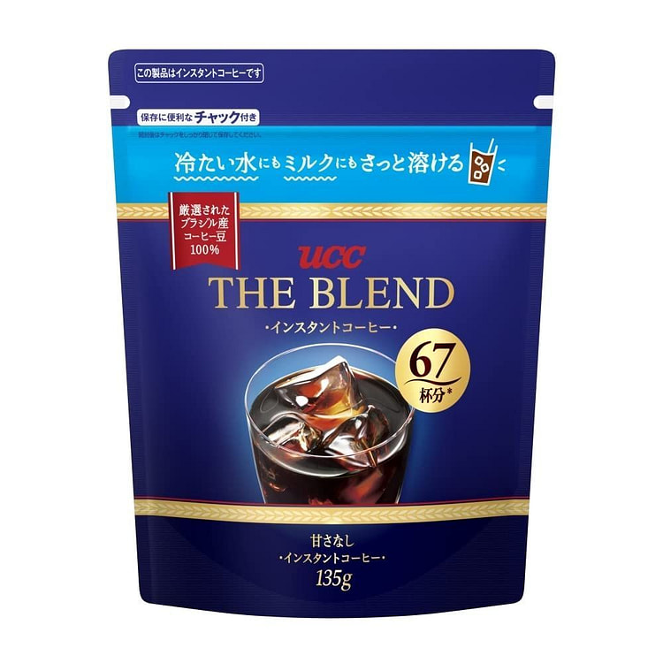 UCC醇厚速溶黑咖啡（易溶于冷水或牛奶）约67杯