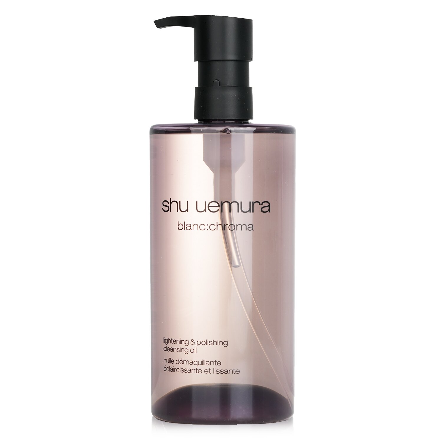 shu uemura blanc:chroma クレンジングオイル 450ml blanc chroma lightening & polishing cleansing oil | shu uemura us