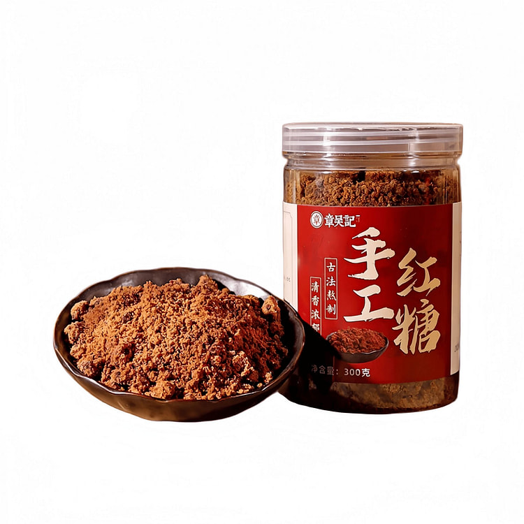 Zhang Wu Ji Cane Brown Sugar 1 Can * 300g 300 g