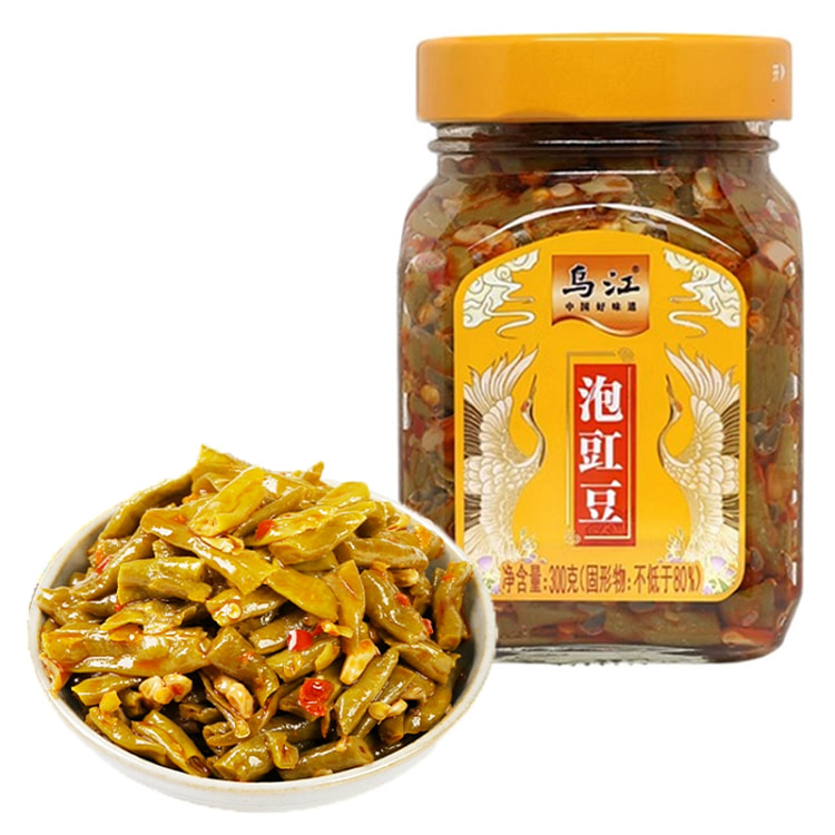 乌江泡豇豆1瓶 爽脆酸豆角泡菜