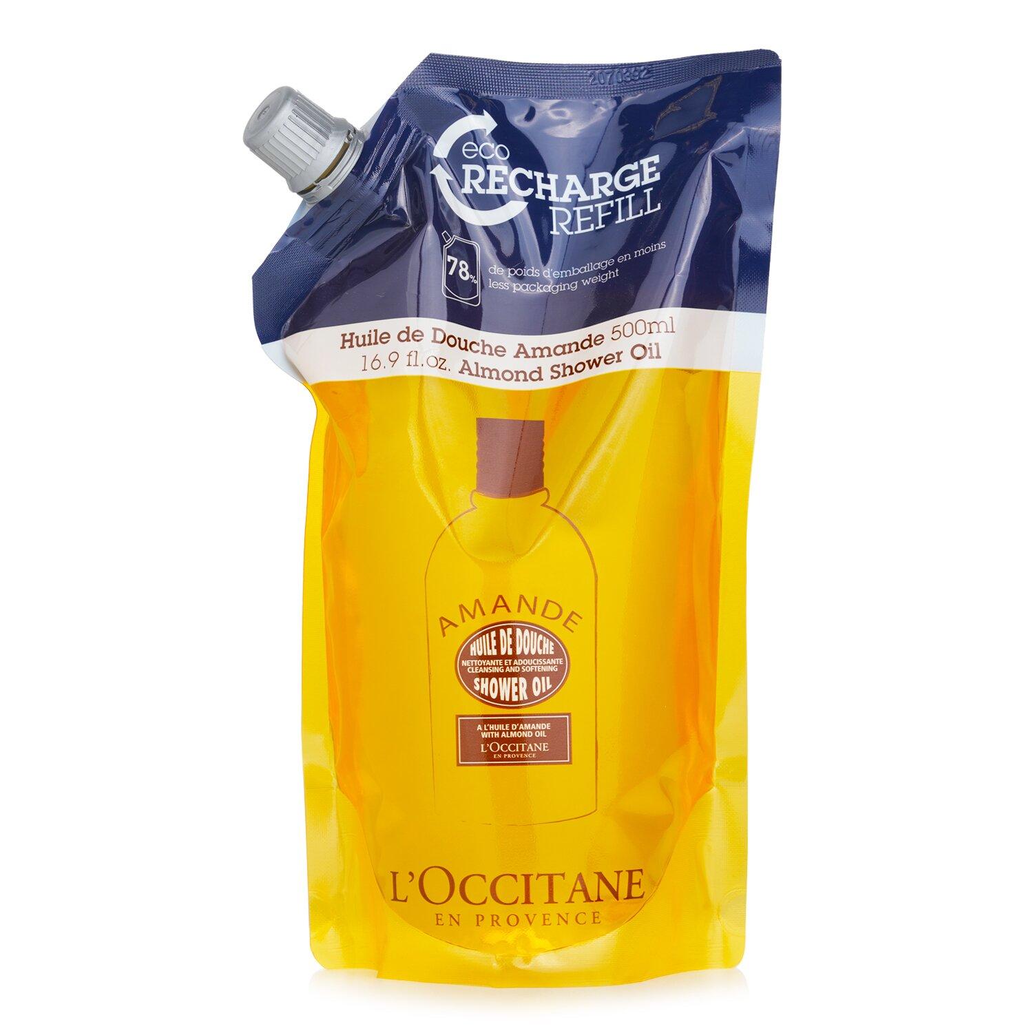 Get L'Occitane Almond Cleansing & Softening Shower Oil (EcoRefill) RHA