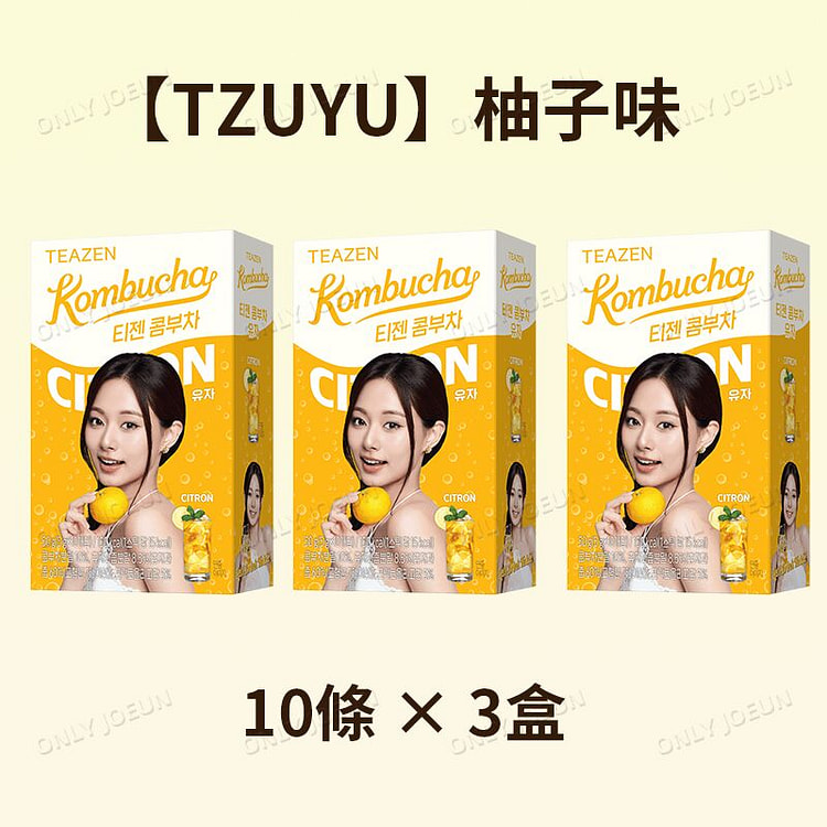 TWICE代言 TEAZEN 康普茶 柚子口味 3 盒
