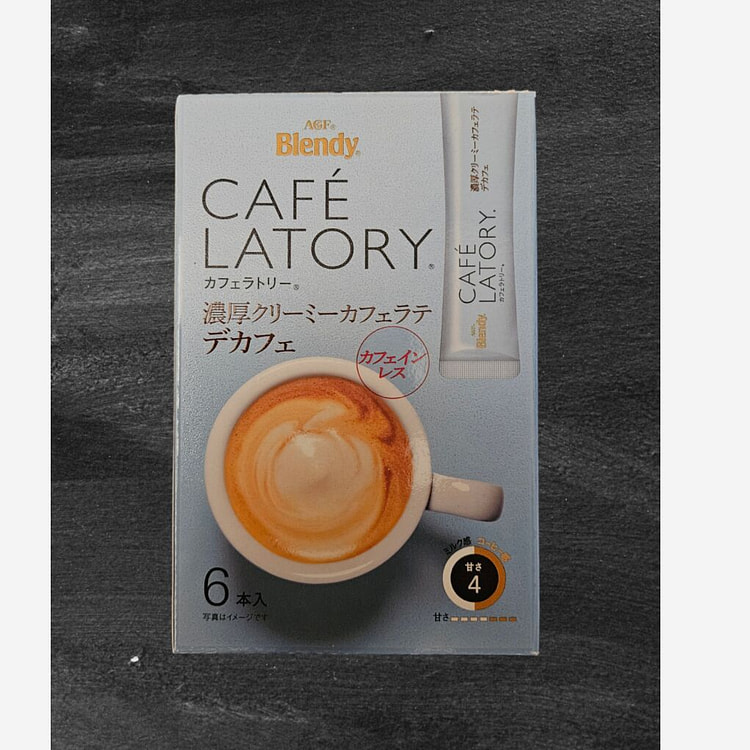 Blendy CafeLatory拿铁无咖啡因咖啡