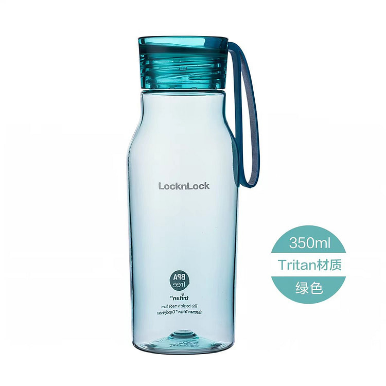 乐扣乐扣 夏季水杯Tritan  350ml绿色款 1 瓶