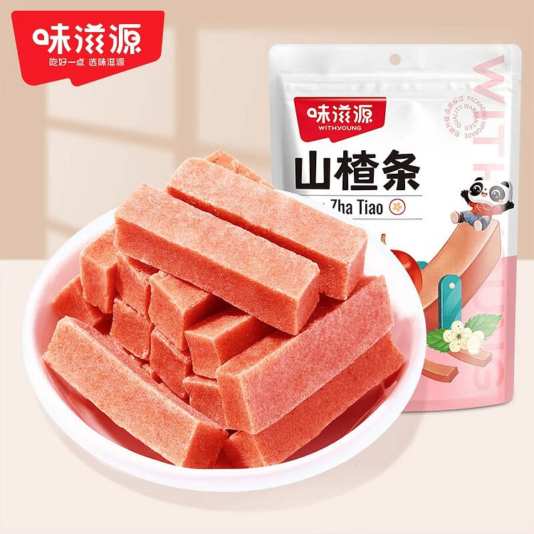 味滋源山楂条袋装山楂片干120g 120 克