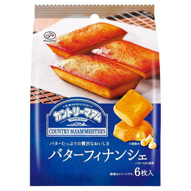 Fujiya Country Ma'am, Butter Financier 6pc 1 each