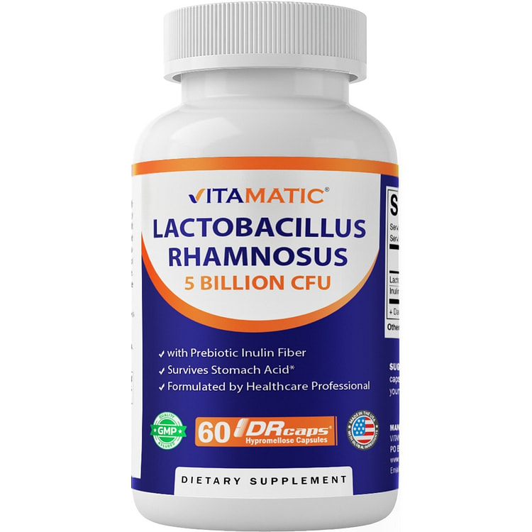 Lactobacillus Rhamnosus 5 Billion  - 60 DR Capsule