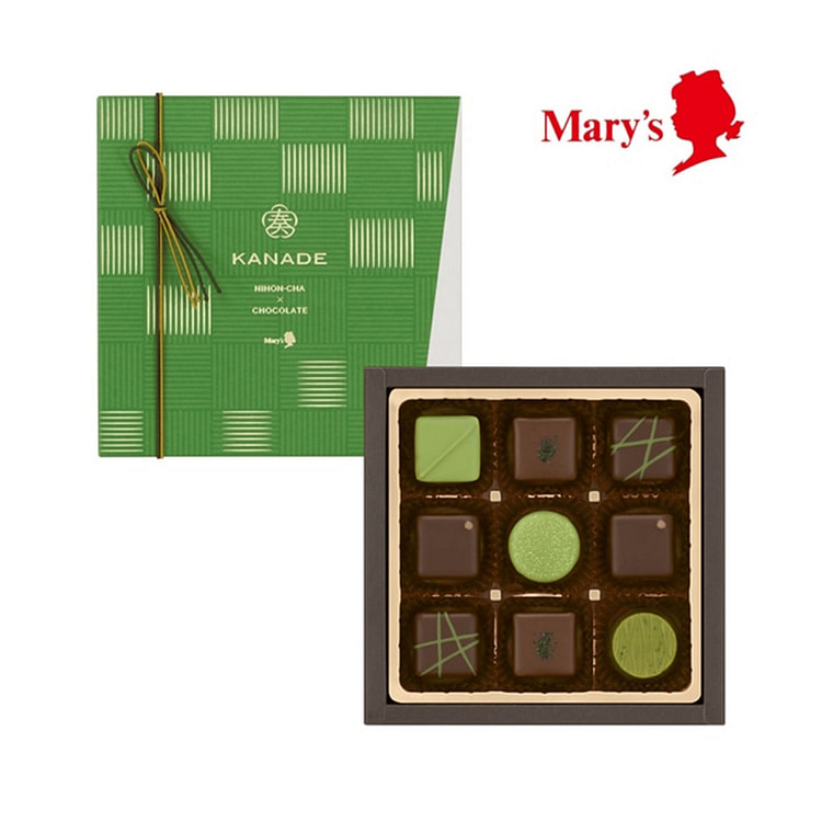 Mary's 抹茶巧克力 9块 1 份
