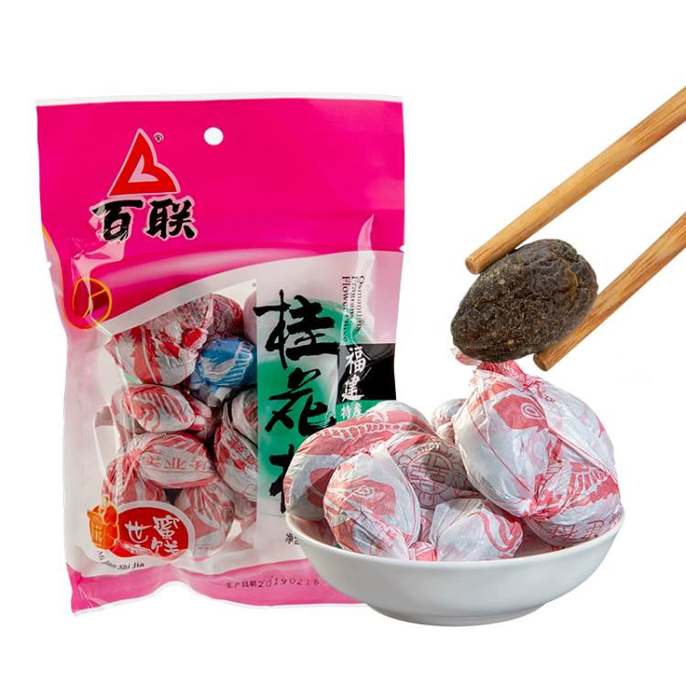 百联桂花榄 福州特产橄榄果干蜜饯240g*1袋