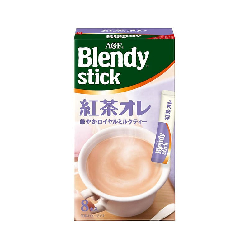 AGF Instant Assam Black Tea Milk Tea 8pcs 1 each