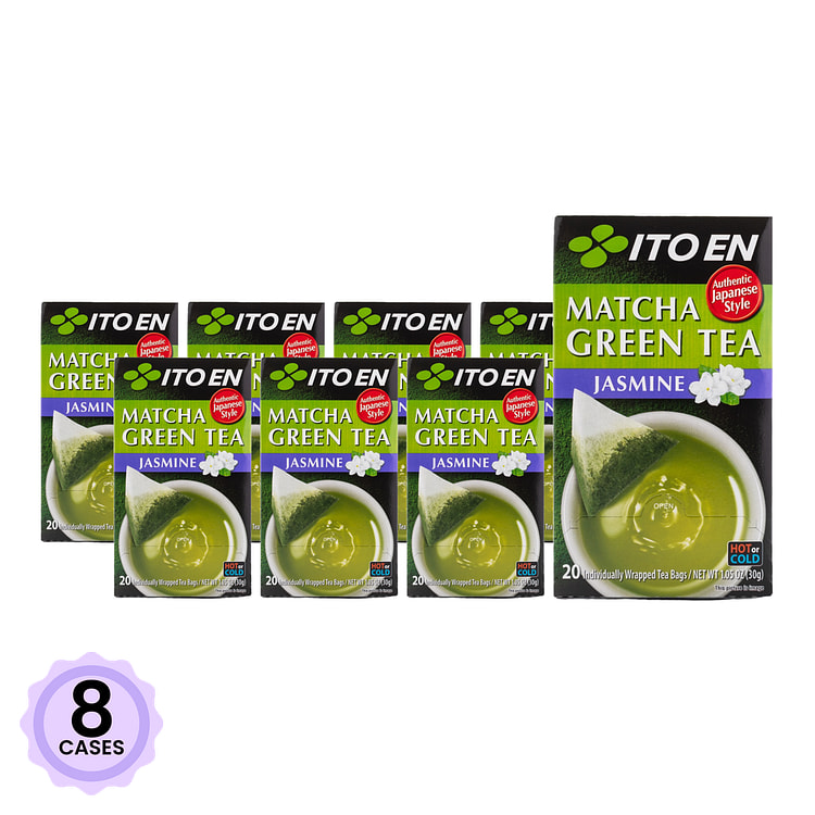 Trà Xanh Matcha Túi Lọc Itoen, Vị Hoa Nhài 20 gói 0.05 oz*20 pack*8 case