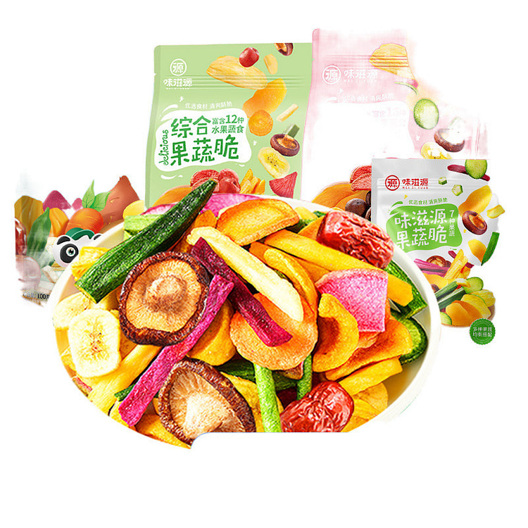 味滋源 综合果蔬脆100g(黄色)